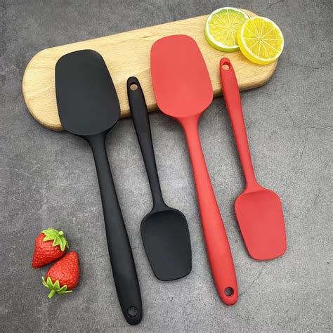 silicone spatula one piece|Silicone Spatula One Piece Design.